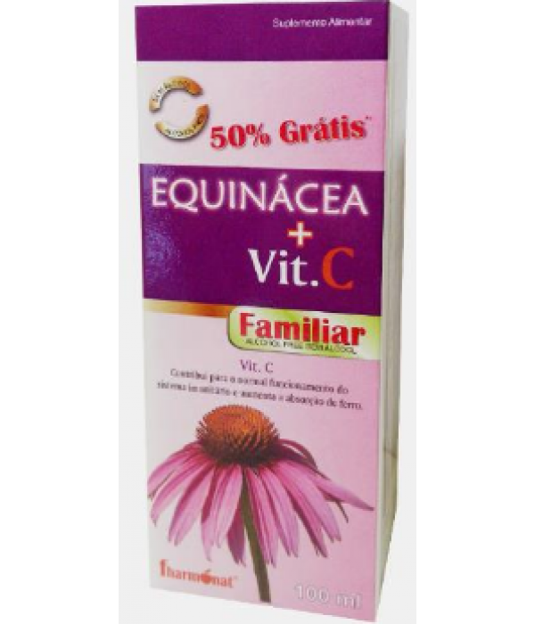 Equinacea + Vit. C Gotas - 100ML - Fharmonat